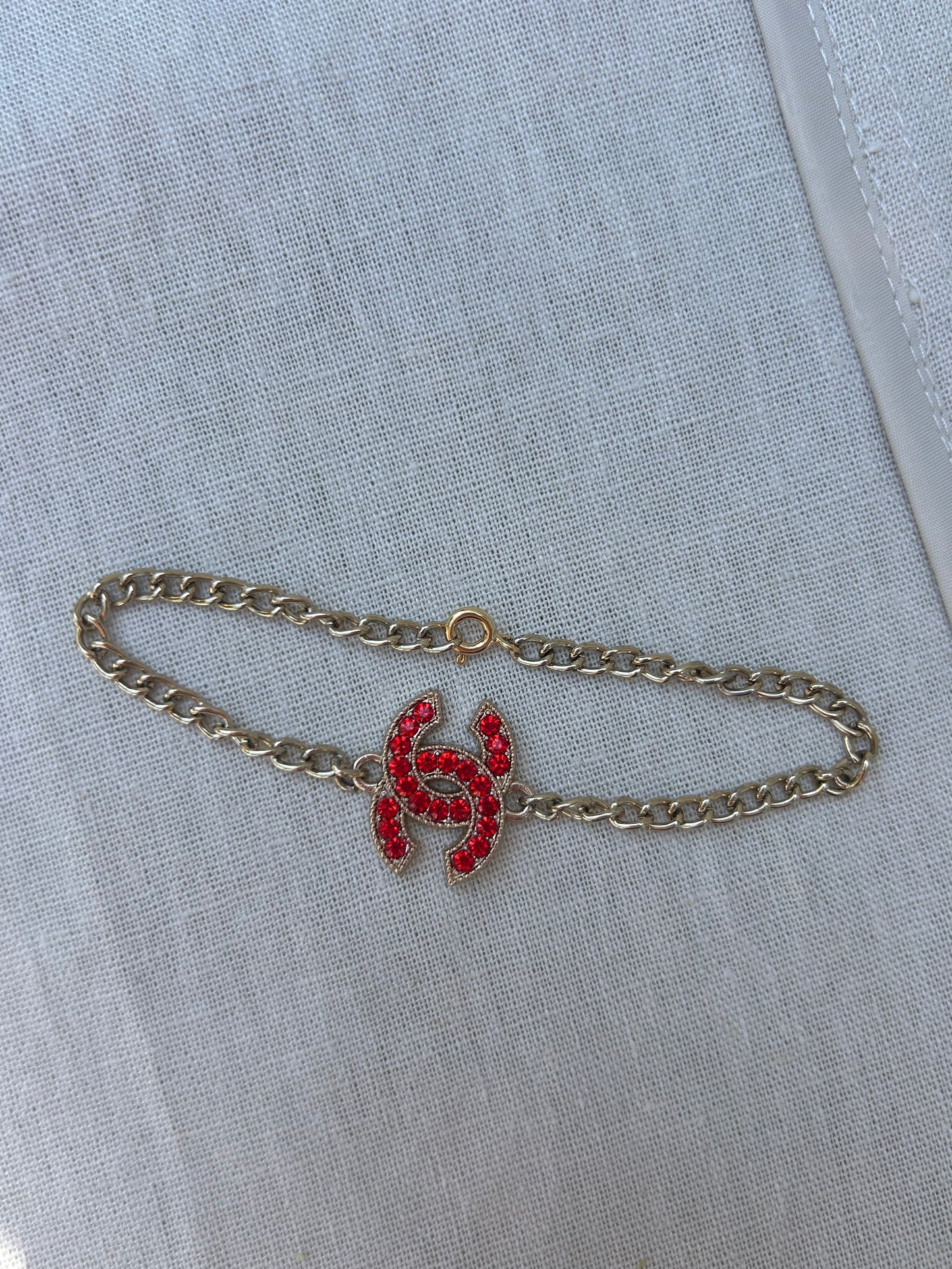 Chanel ruby bracelet