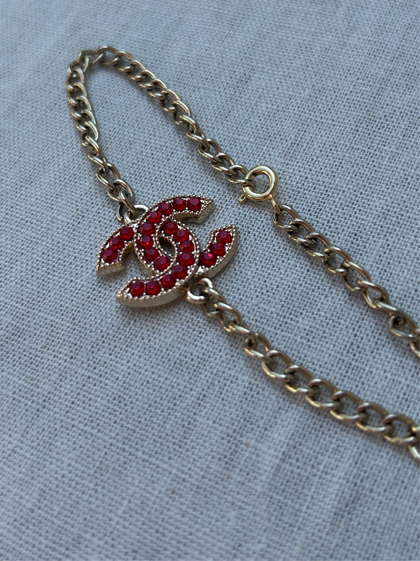 Chanel ruby bracelet