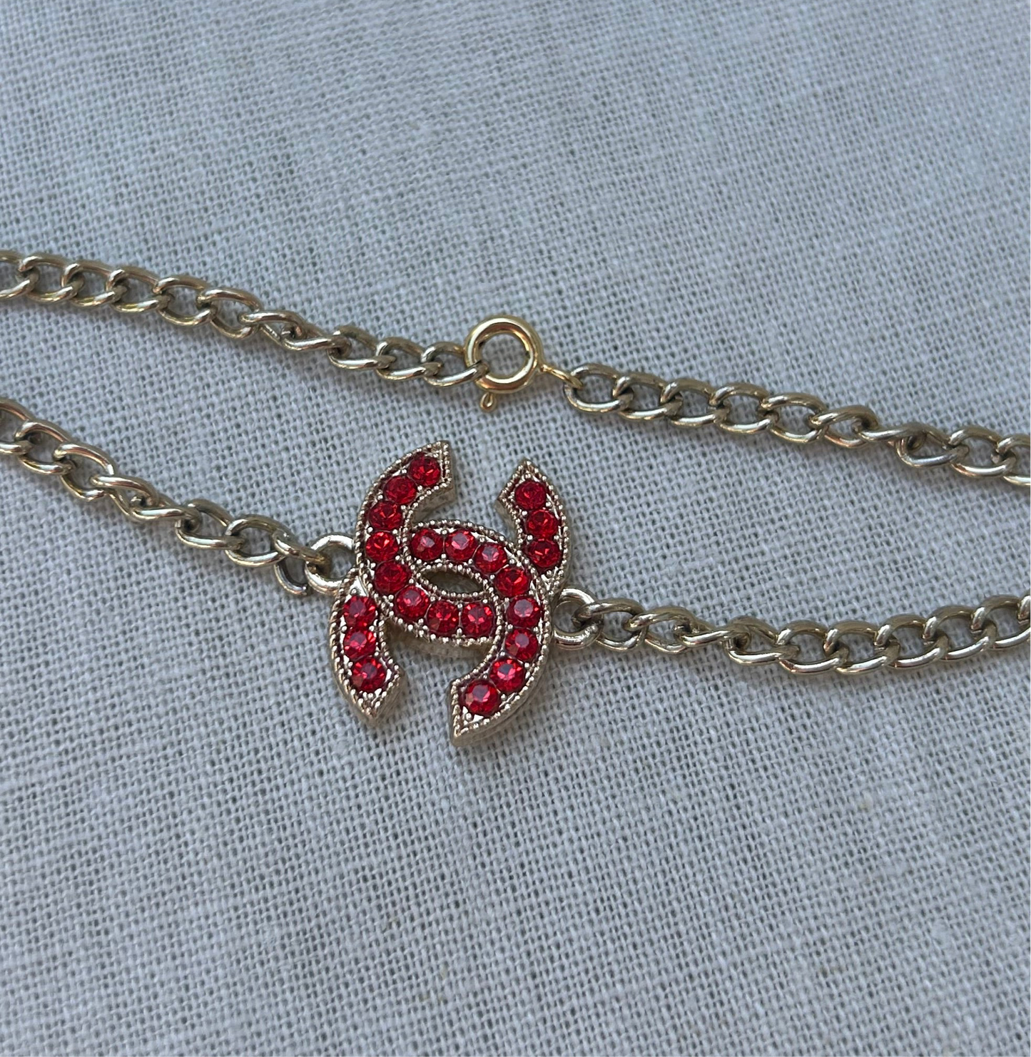 Chanel ruby bracelet