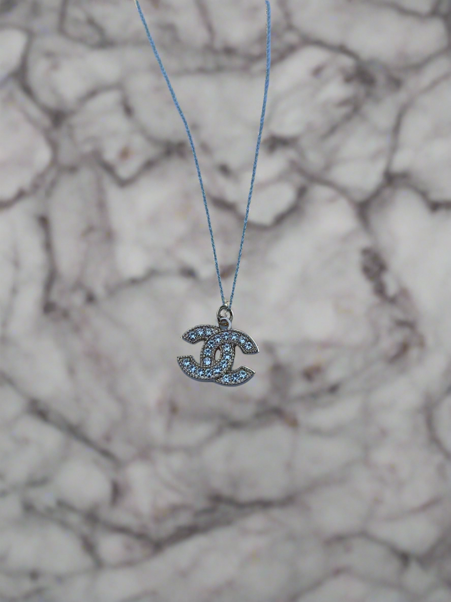 Chanel multi-tone charm necklace
