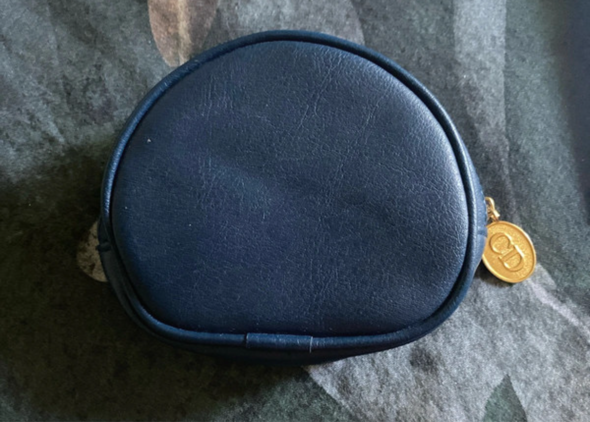 Christian Dior rope chain pendant necklace