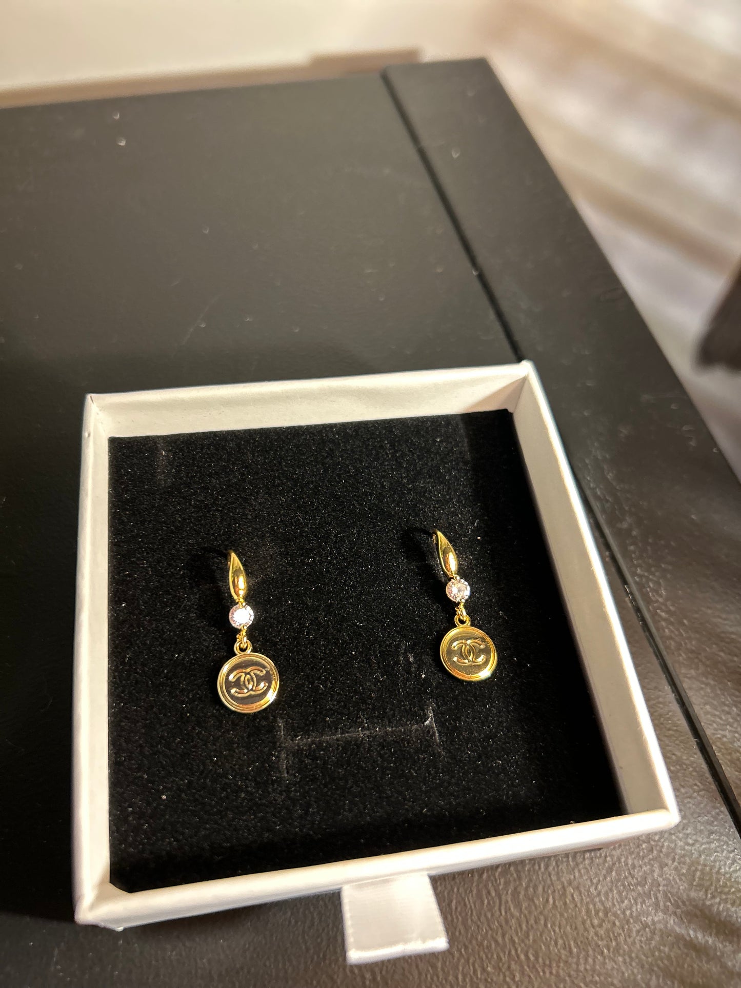 Chanel diamond coin drops