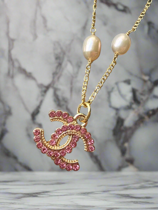 CC Chanel pinks and pearls