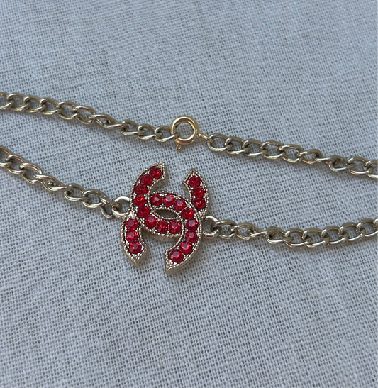 Chanel ruby bracelet
