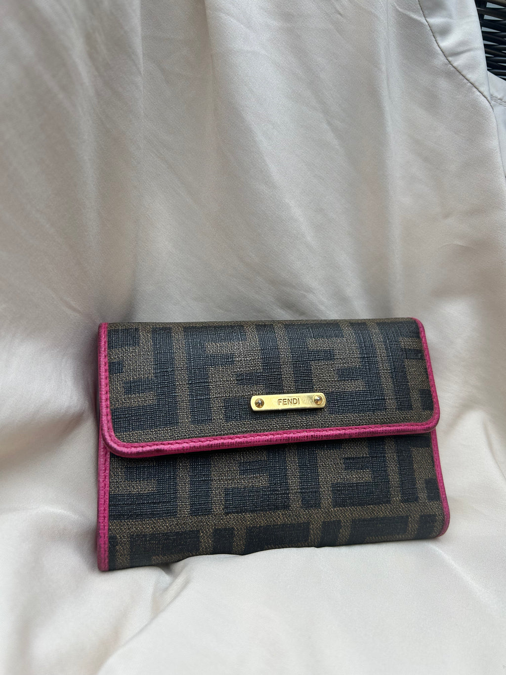 Fendi Zucca Wallett