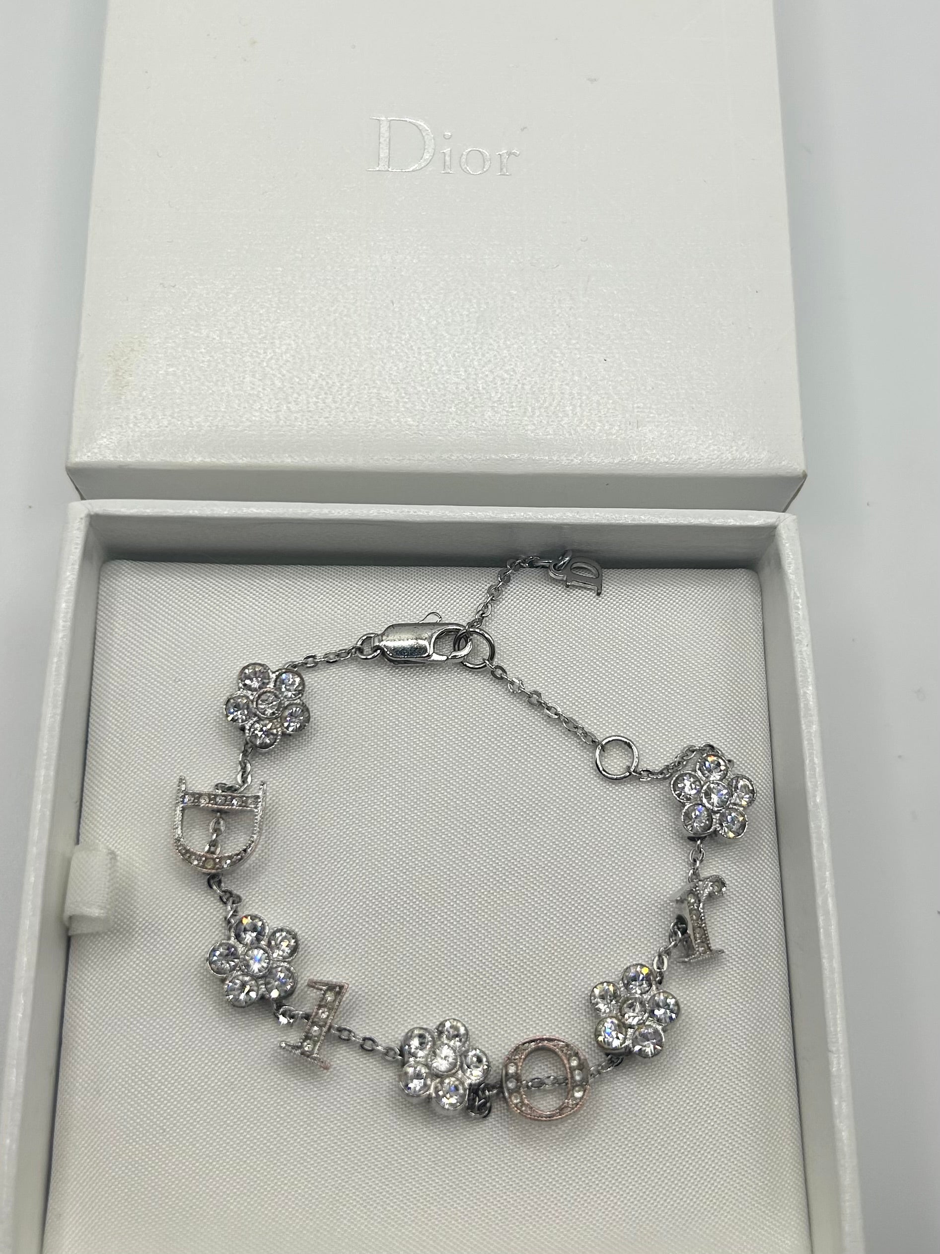 Dior john Galliano floral bracelet